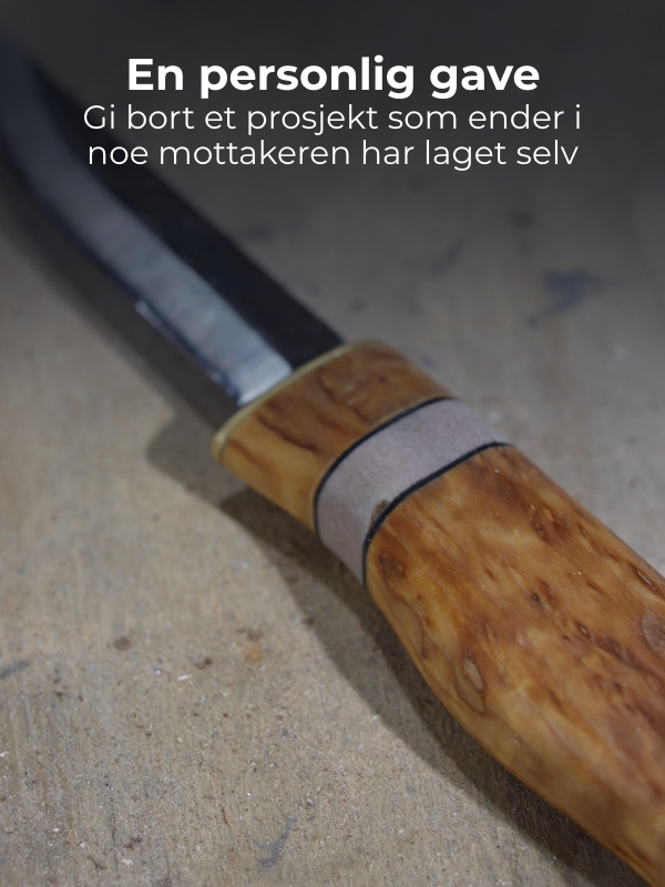 Nybörjarpaket för knivmakare: allt du behöver för att göra din egen tollekniv