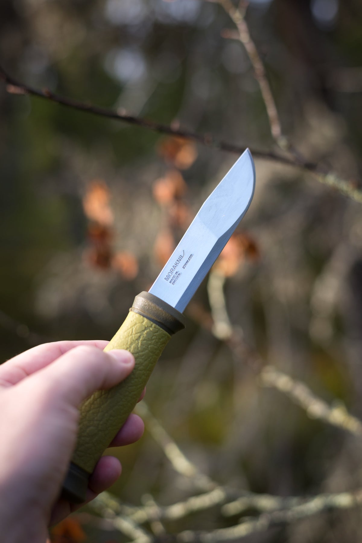 Morakniv Mora 2000 (S) grønn – rustfri