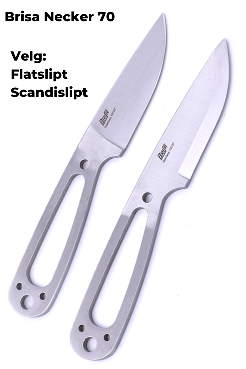 Brisa Necker 70 Stainless steel knife blade