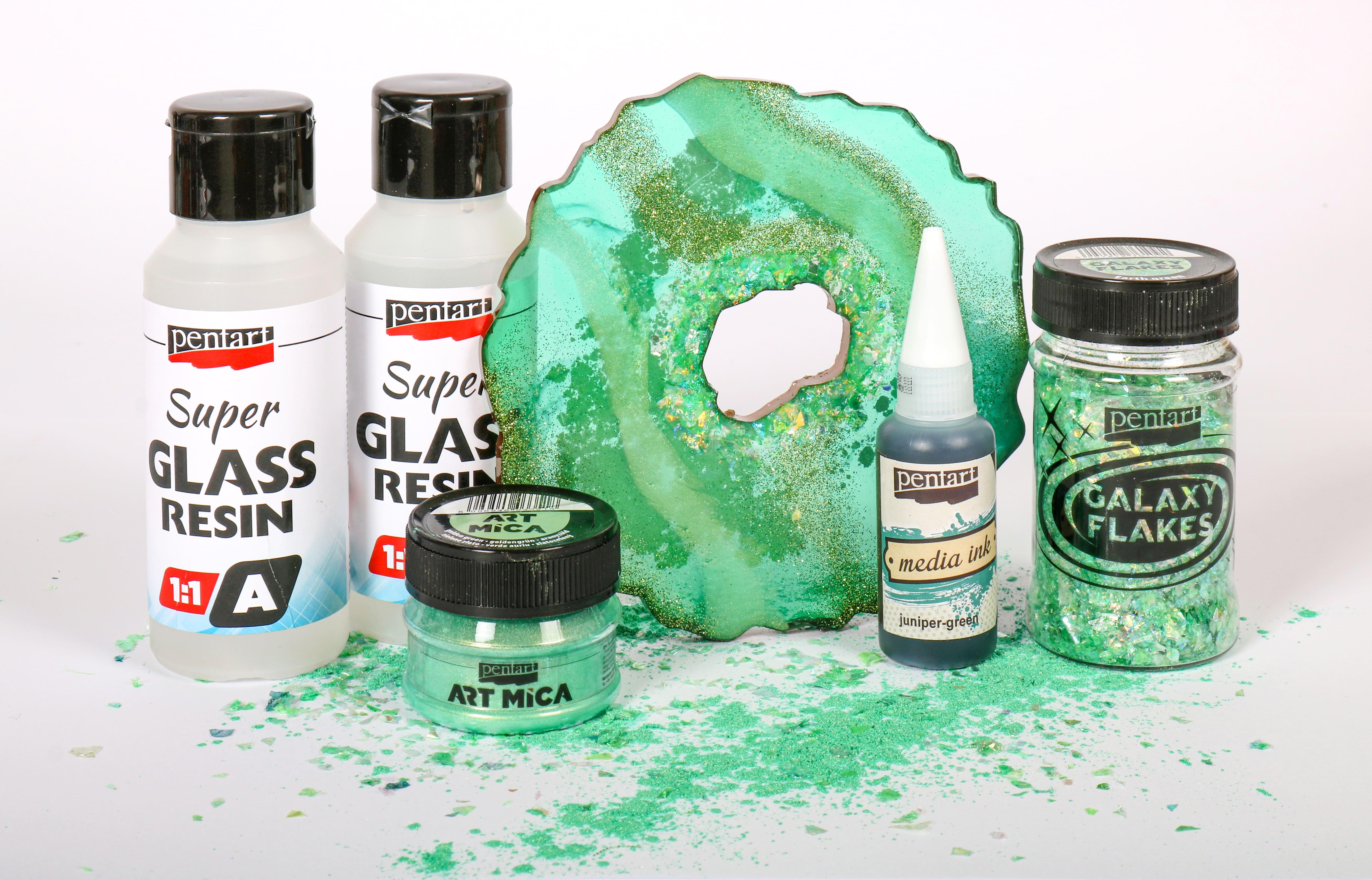 Artificial Epoxy SuperGlass Resin