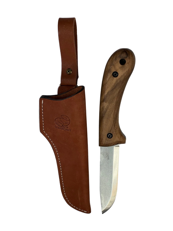BSH2 Glacier Bushcraft-kniv med slida