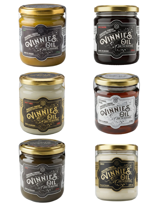 Vinnies Oil komplett paket