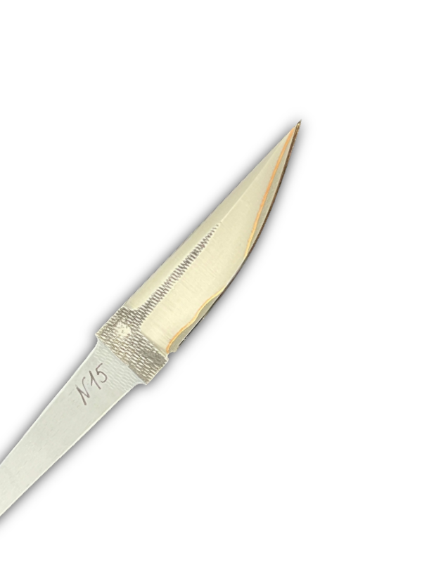 Handsmidd laminerad knivblad - Koppar San Mai - Vladyslav Chulan VCSM Nr 15