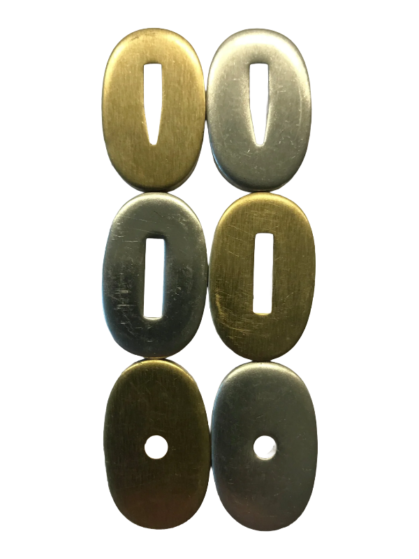 Sockets and end pieces 19x30mm