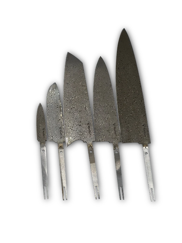 Damask skandinavisk kökskniv