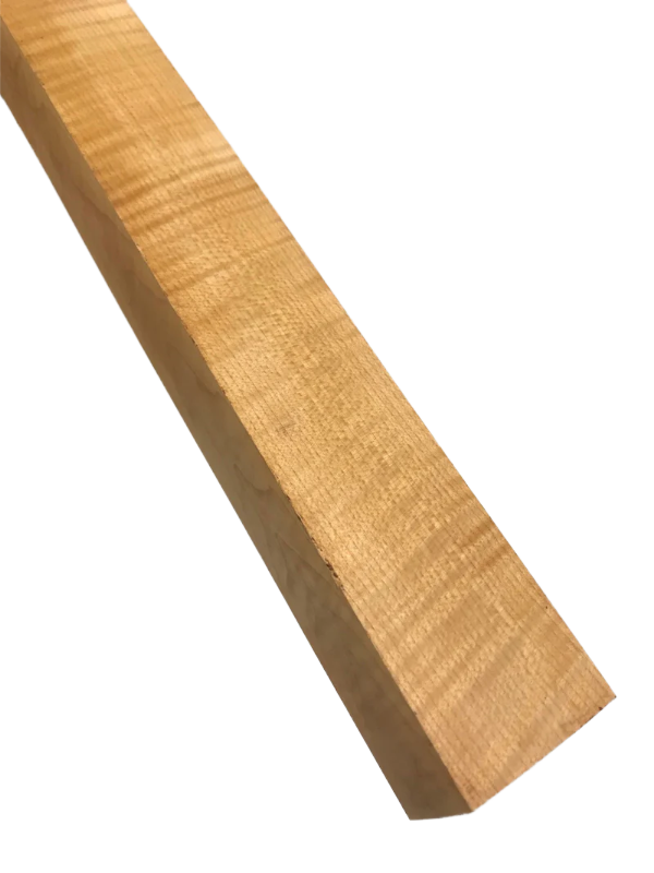 Flammig lönn 45 cm skaftämne