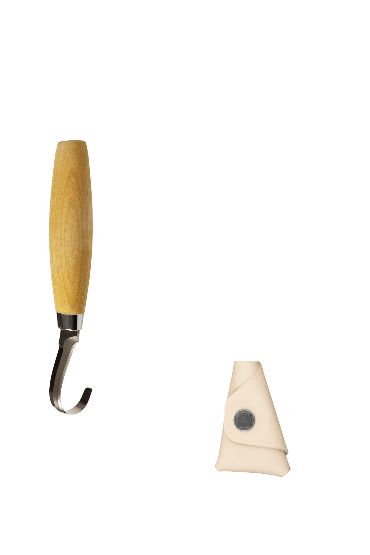 Morakniv 164 venstrehendt skjekniv med lærslire