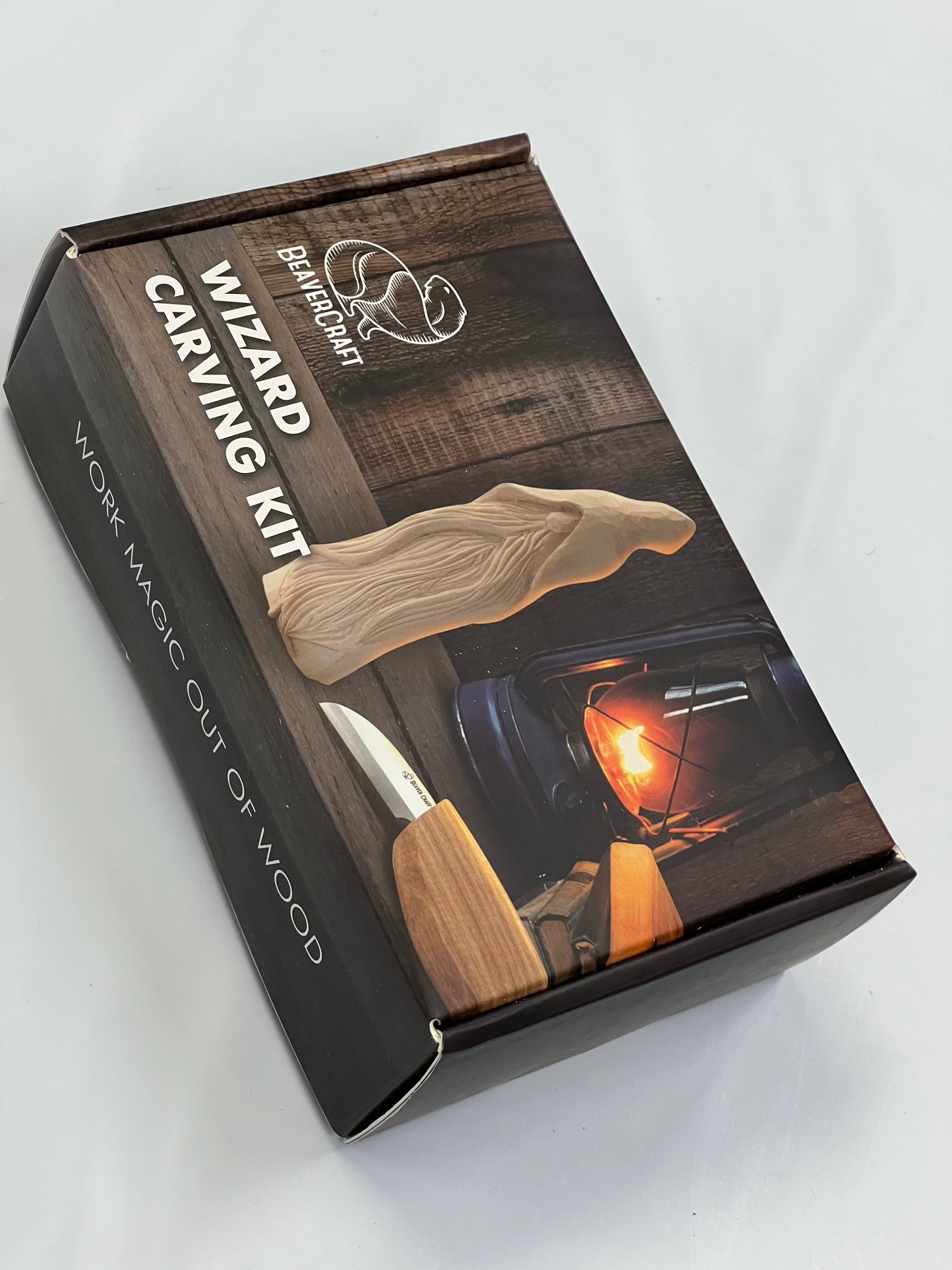 Wood carving set DIY03 Wizard