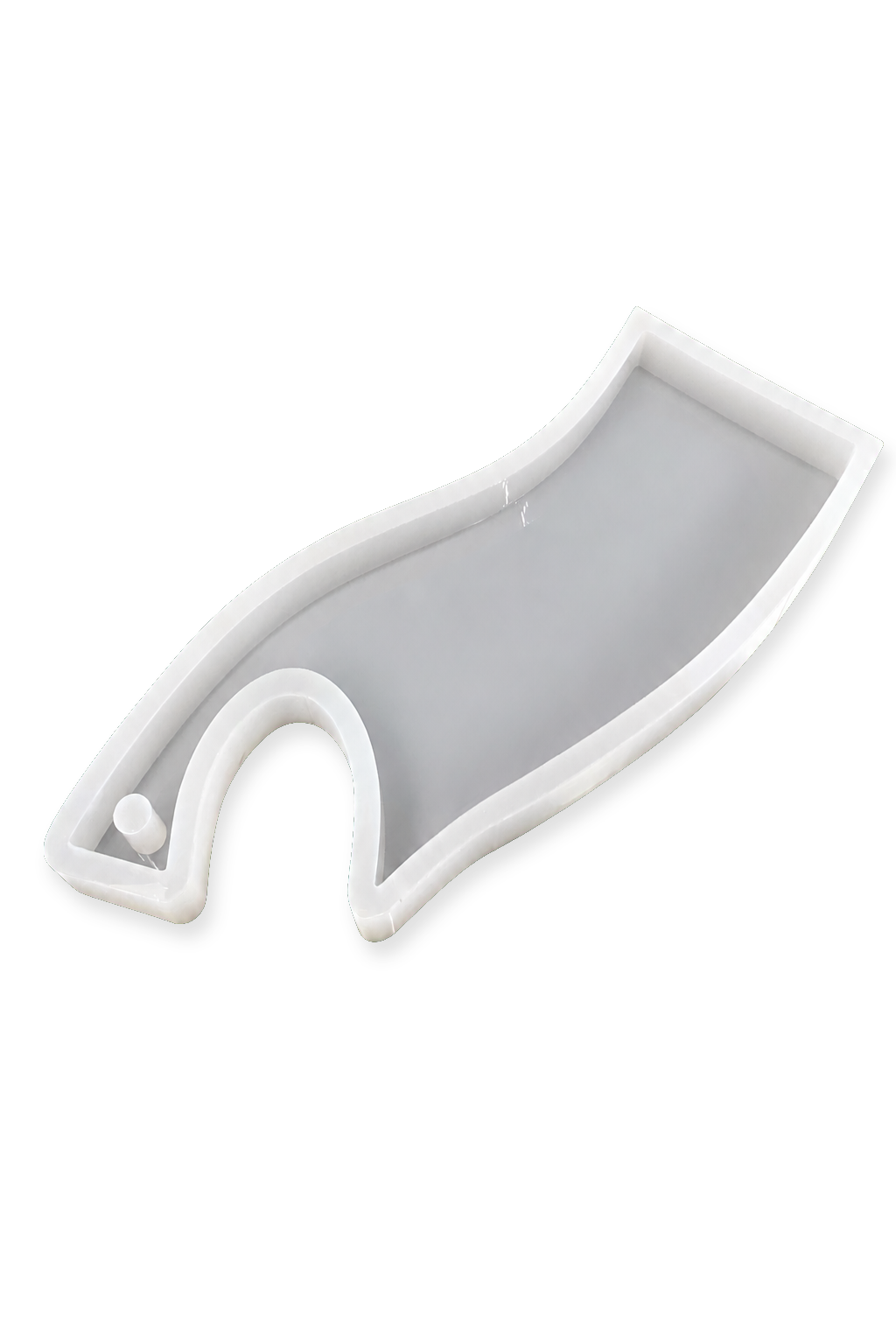 Silikonform för serveringsbricka formad som en köttyxa 457 × 188 × 32 mm