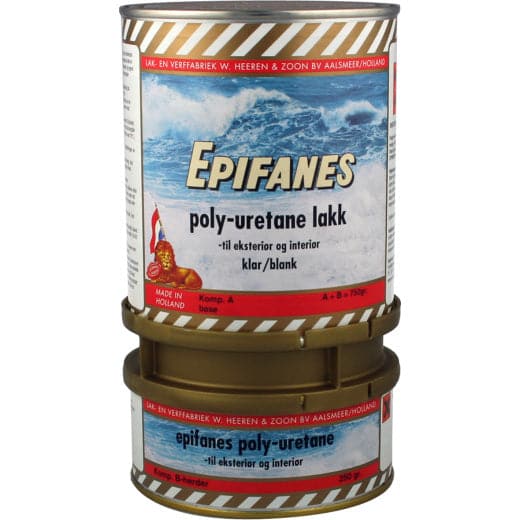 Polyurethane Lacquer Clear Epifanes 750 gr