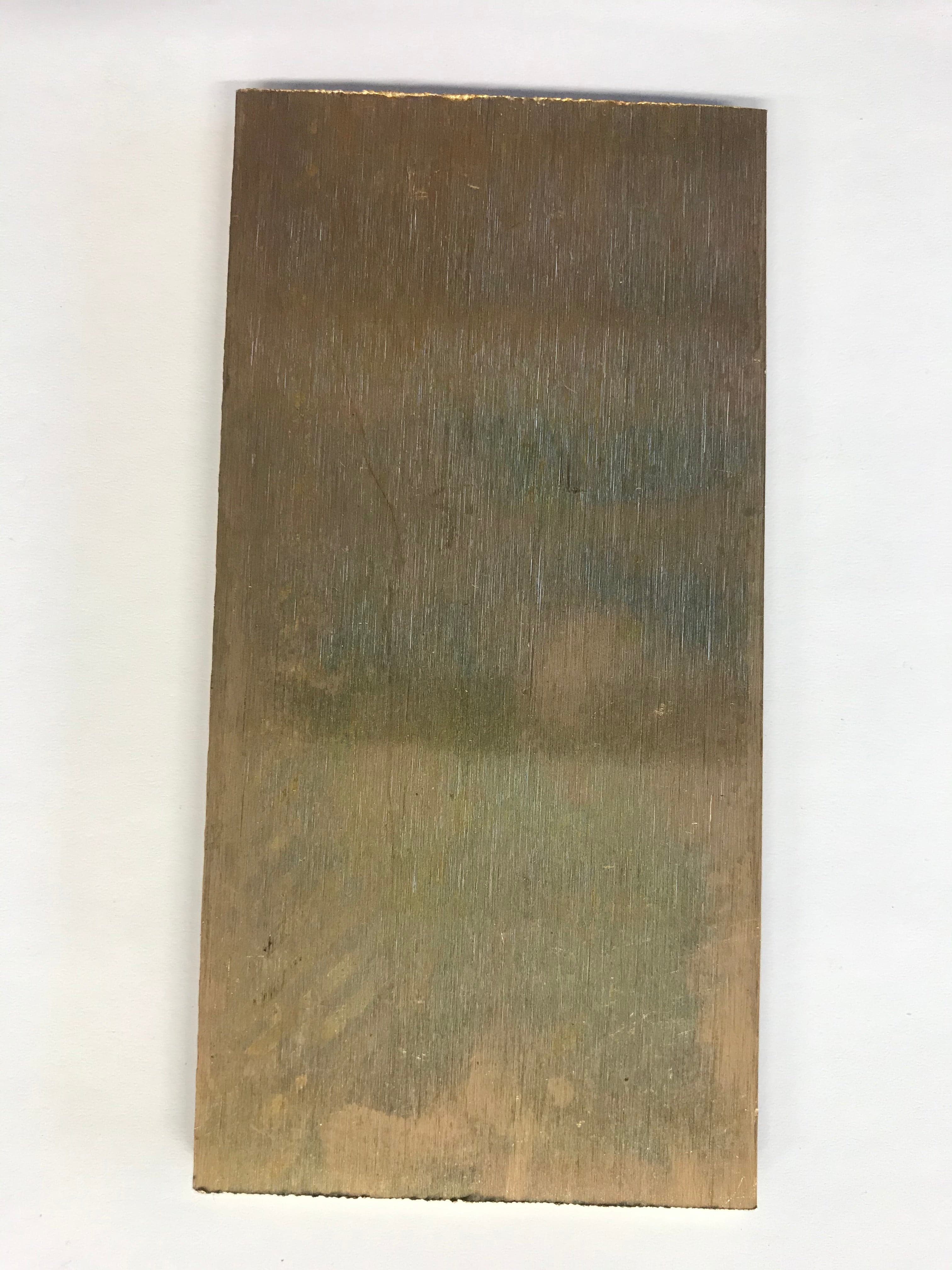 Bronze plate