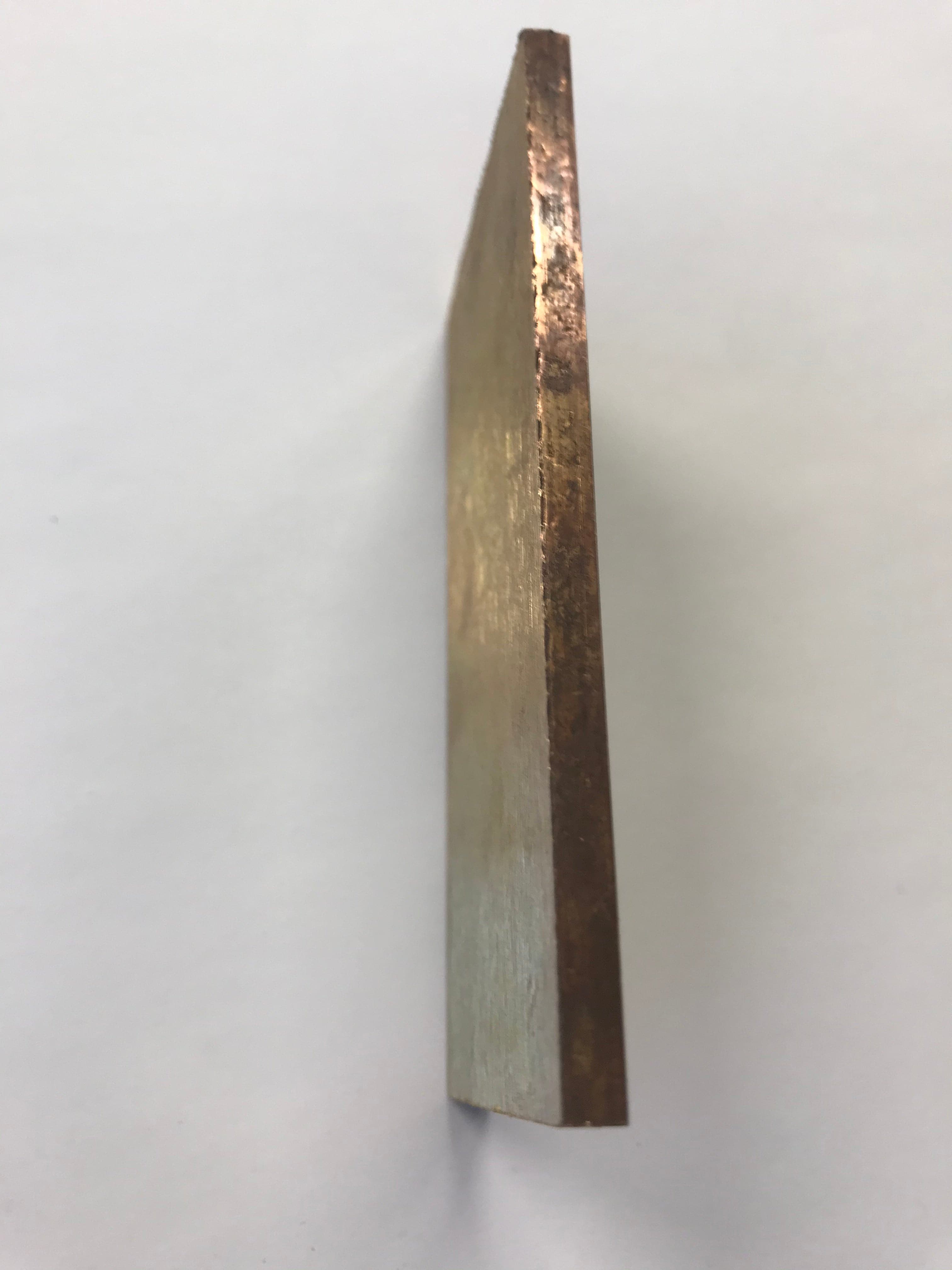 Bronze plate