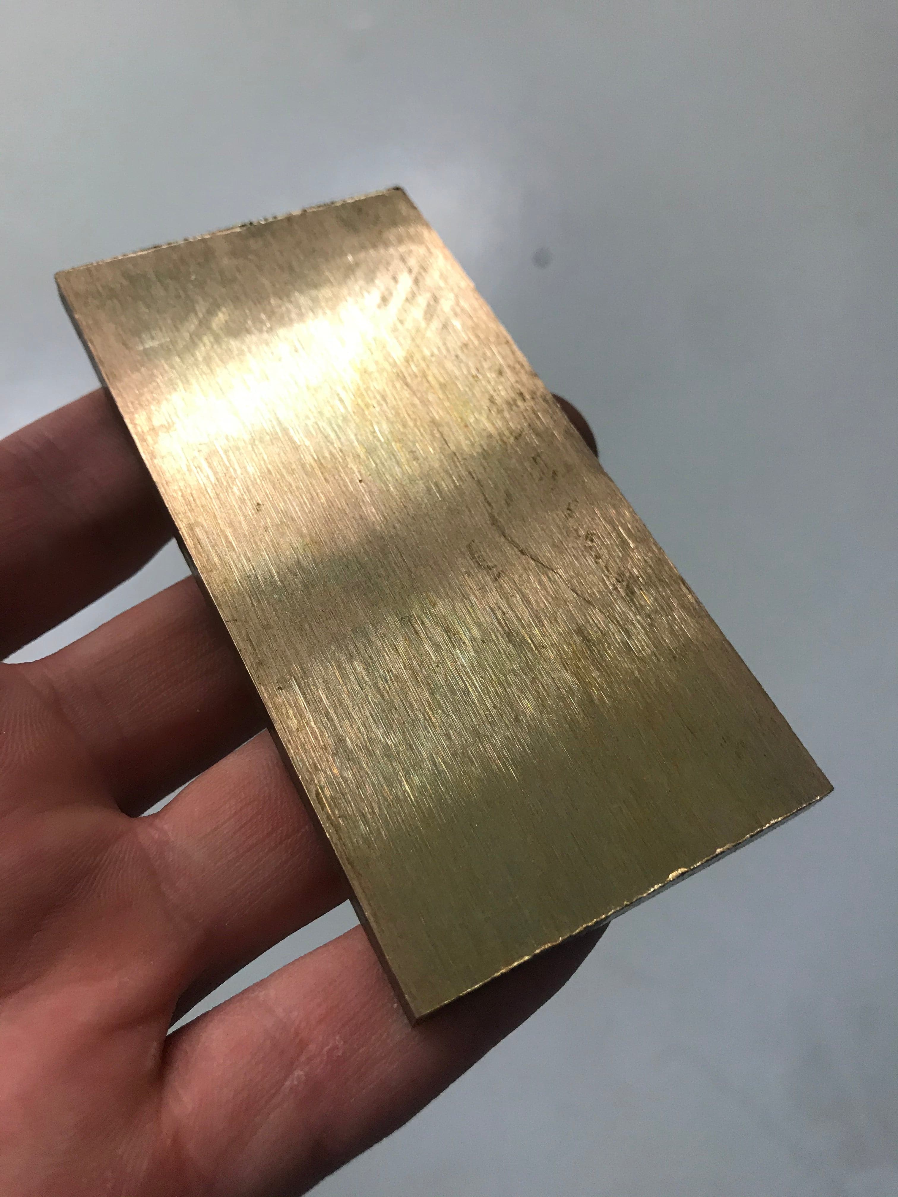Bronze plate