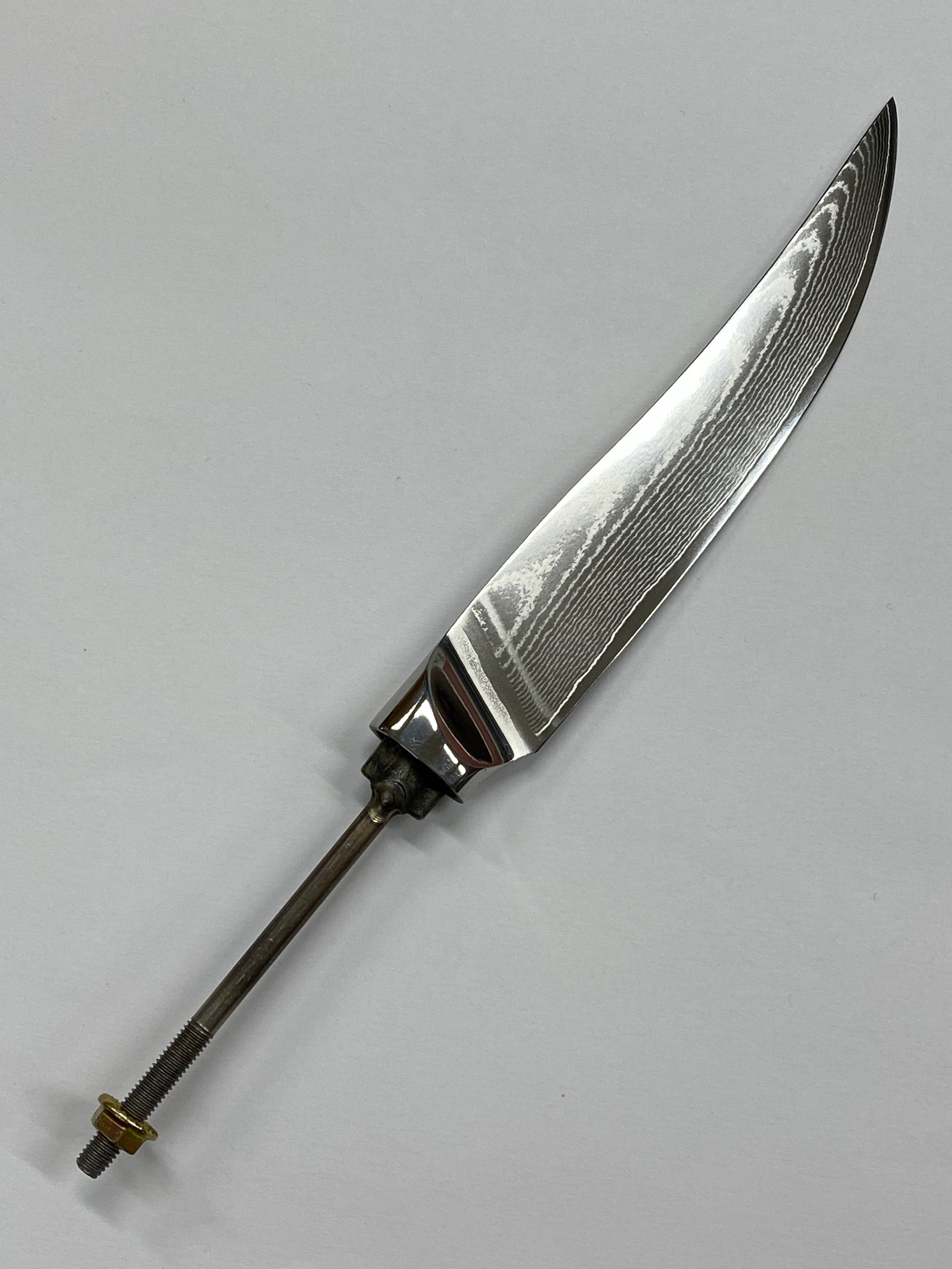 Steakknivblad 5" (140 mm) - VG10 Damask kockkniv