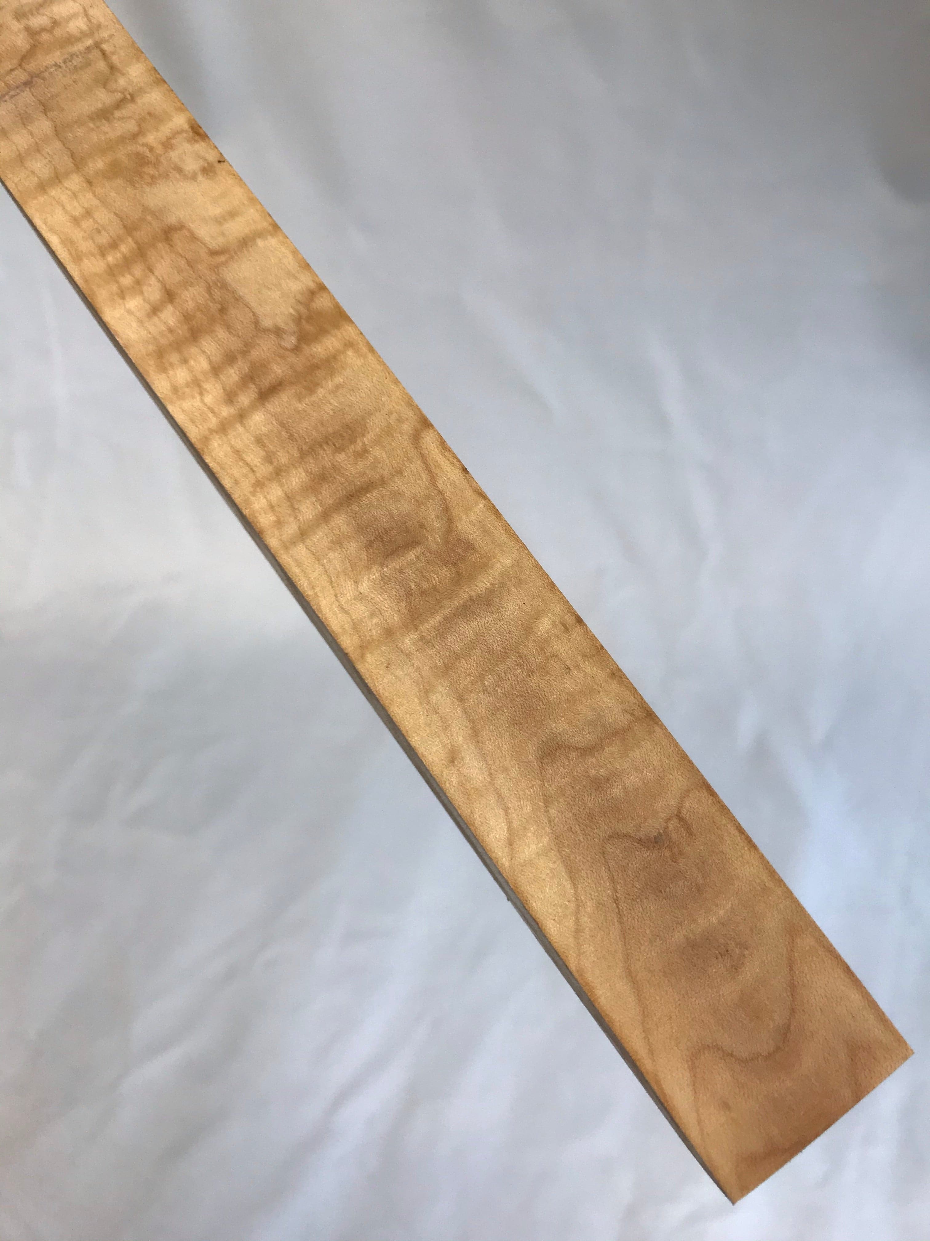 Flammig lönn 45 cm skaftämne