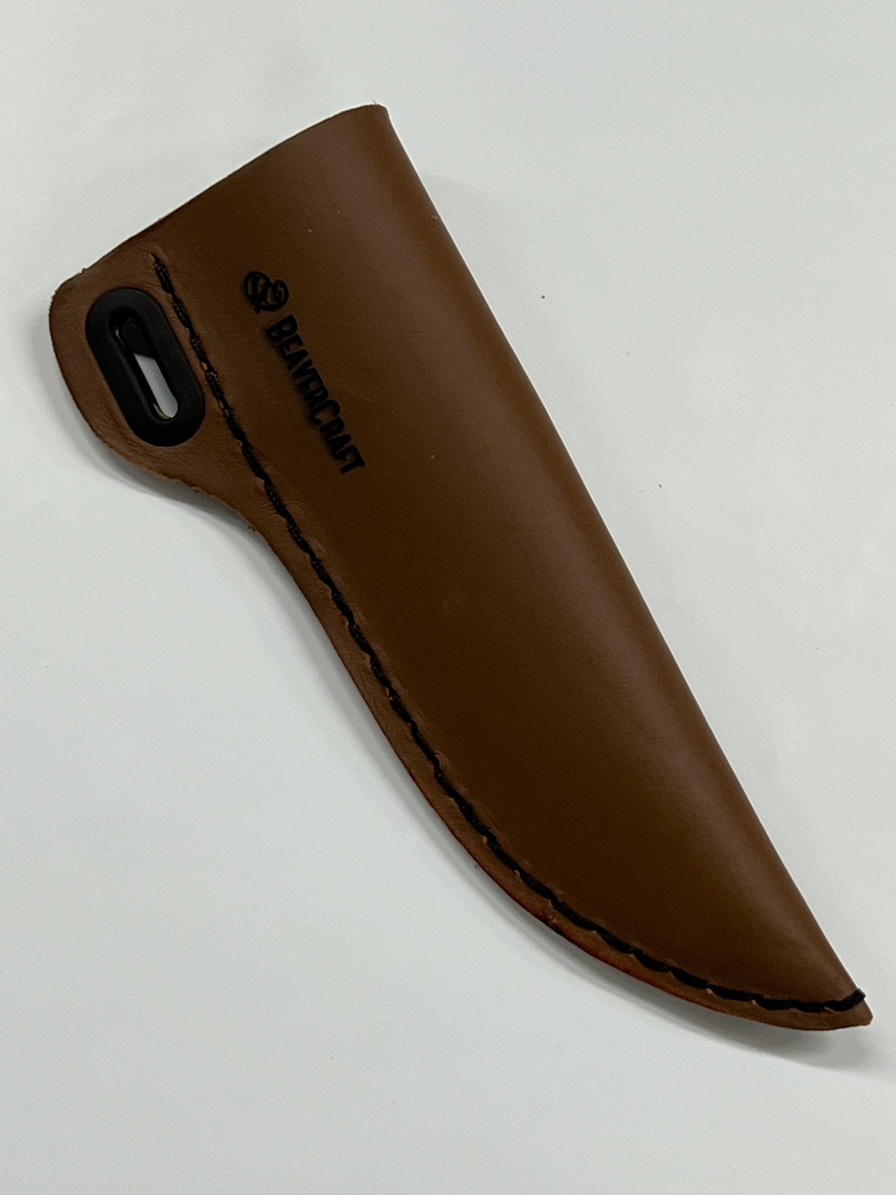 Knivslida i läder SH1 Beaver Craft
