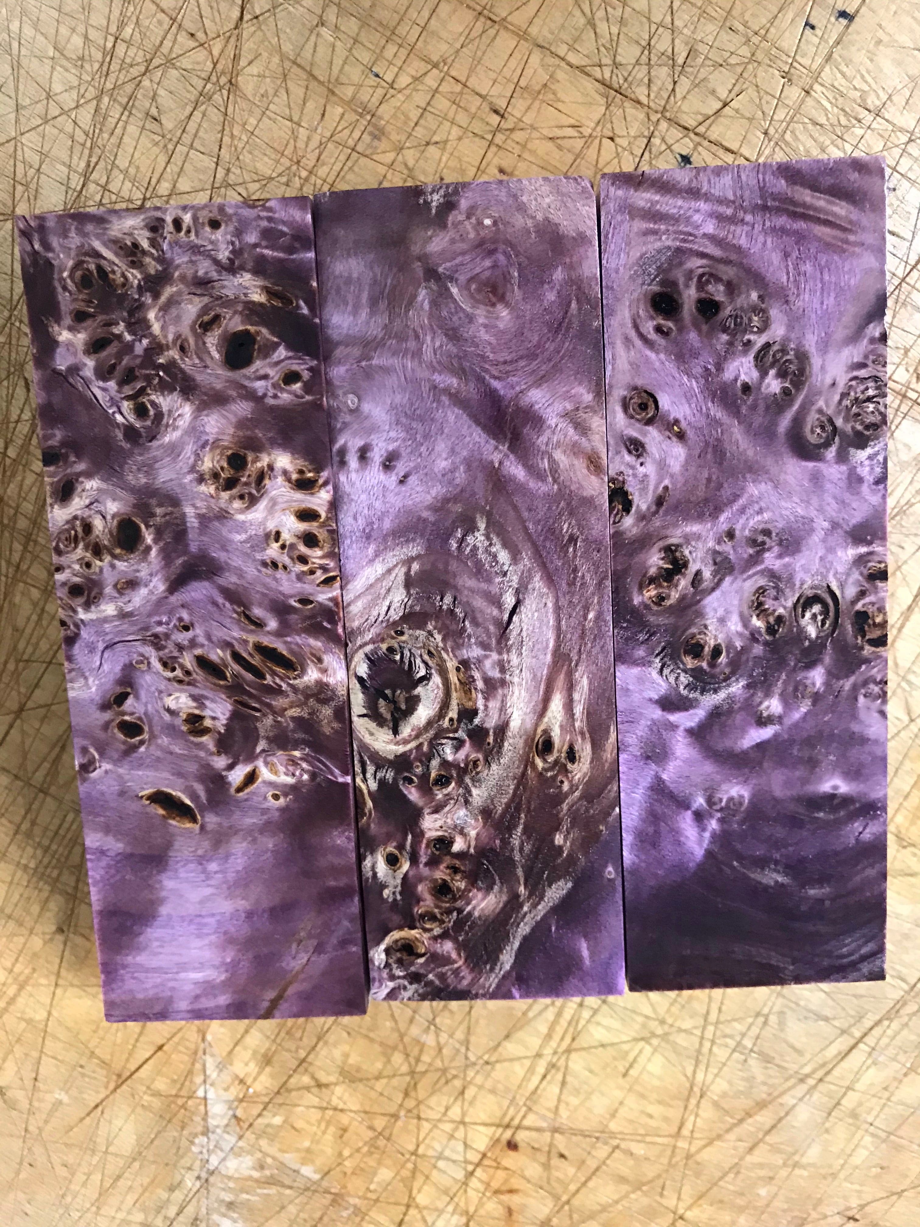 Poplar knot - Purple