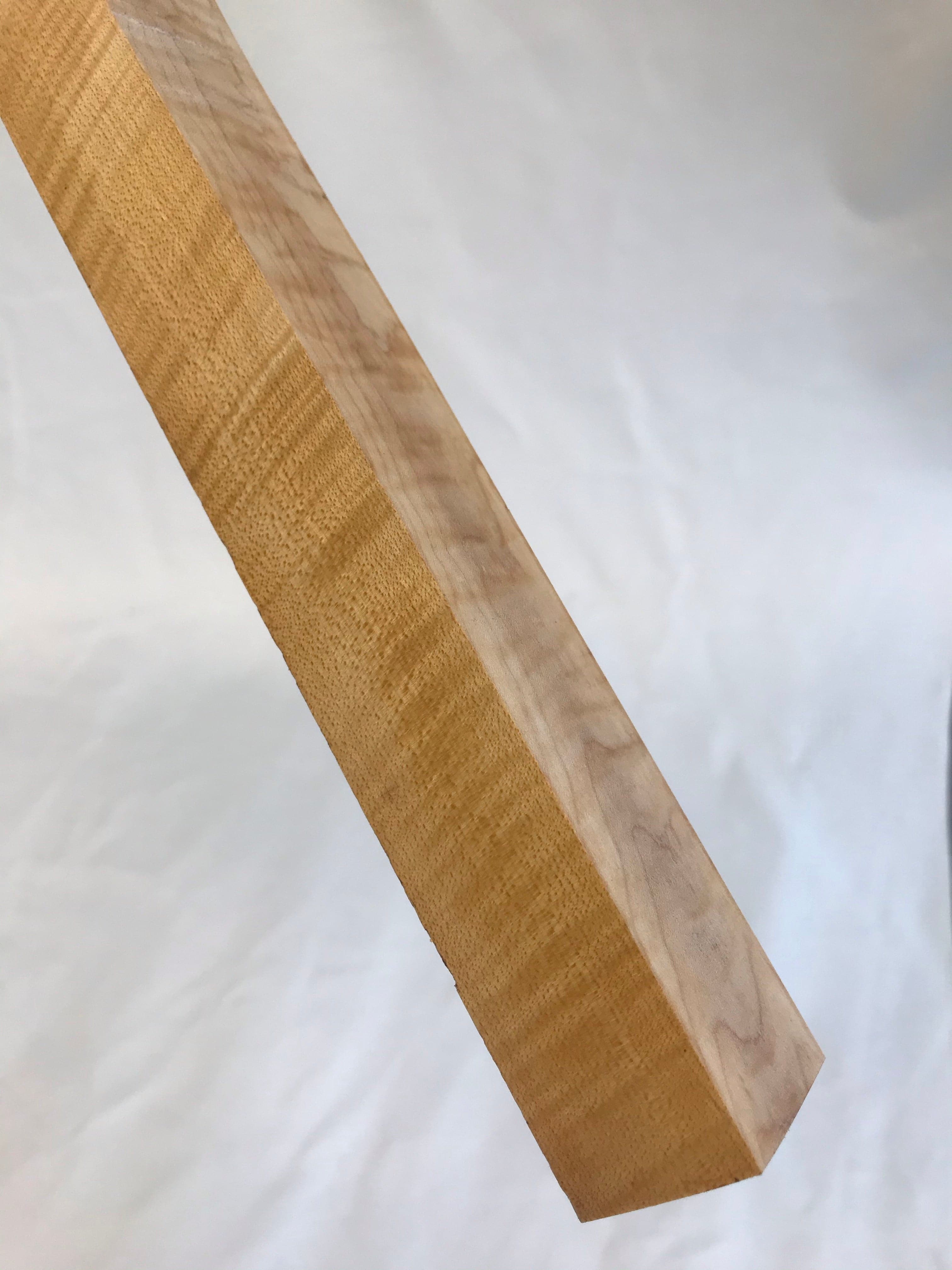 Flammig lönn 45 cm skaftämne