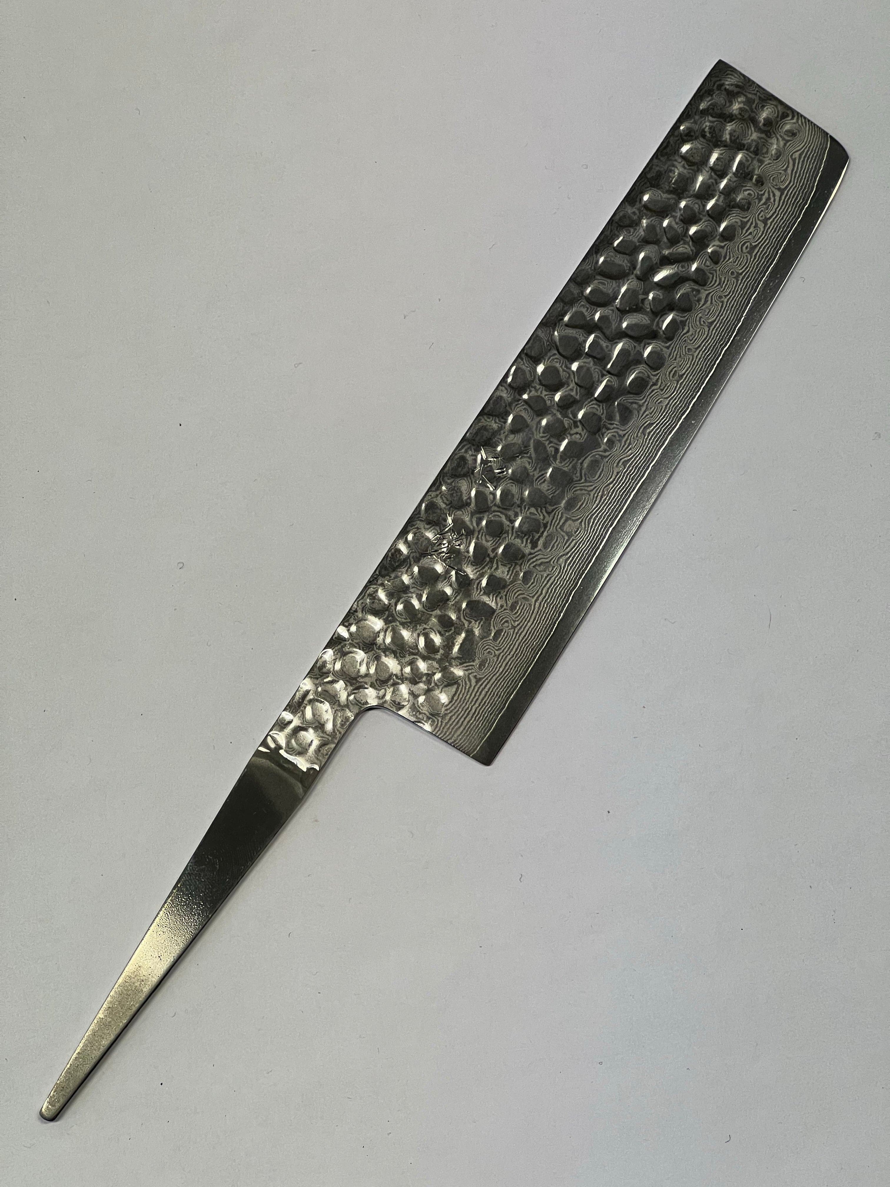Nakiri 165 VG10 Japanese hand-forged knife blade