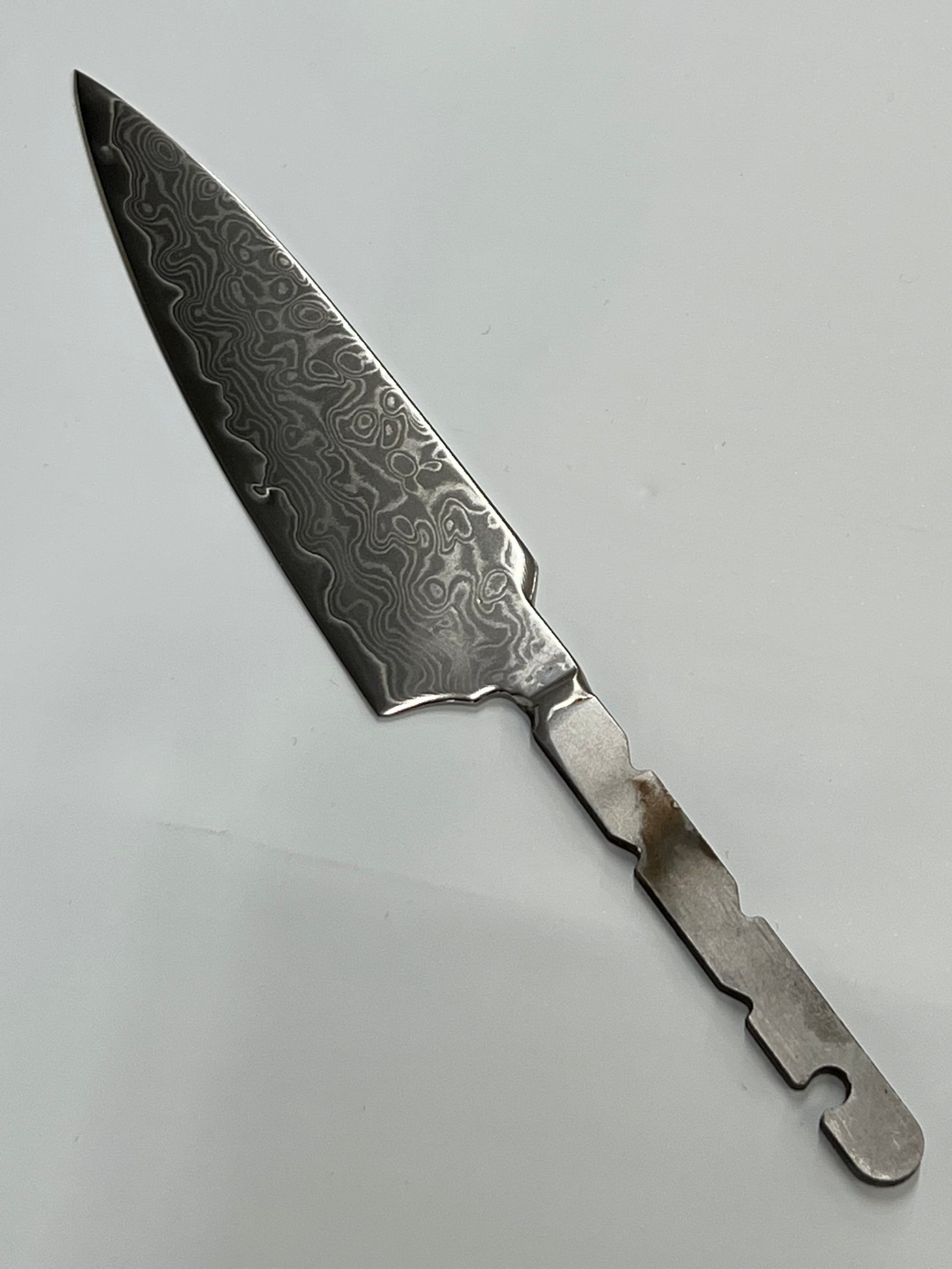 Kökknivblad 3.5" – 8Cr14MoV Damask