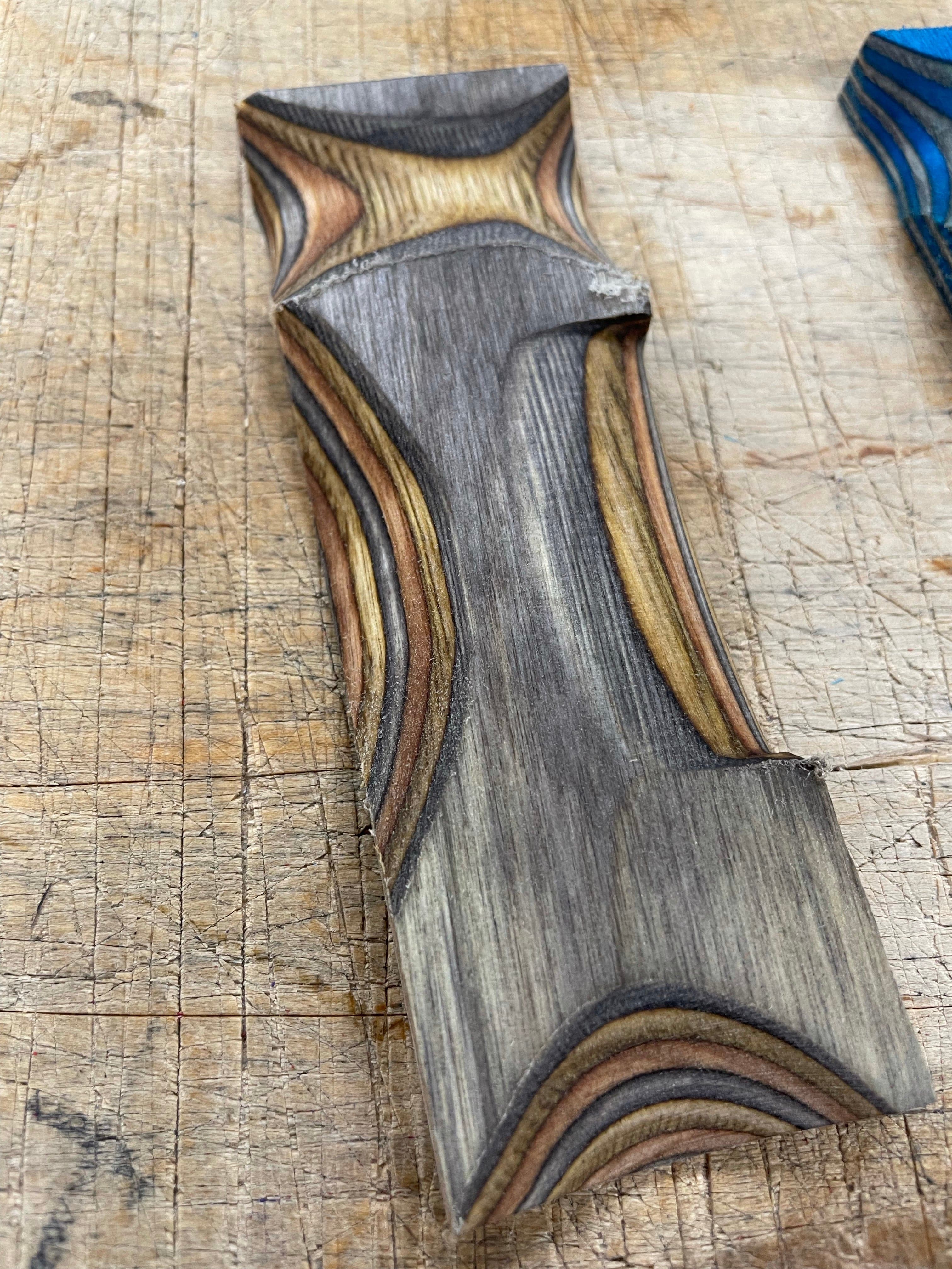 Lawood Blokk - Laminated and colored shaft blank