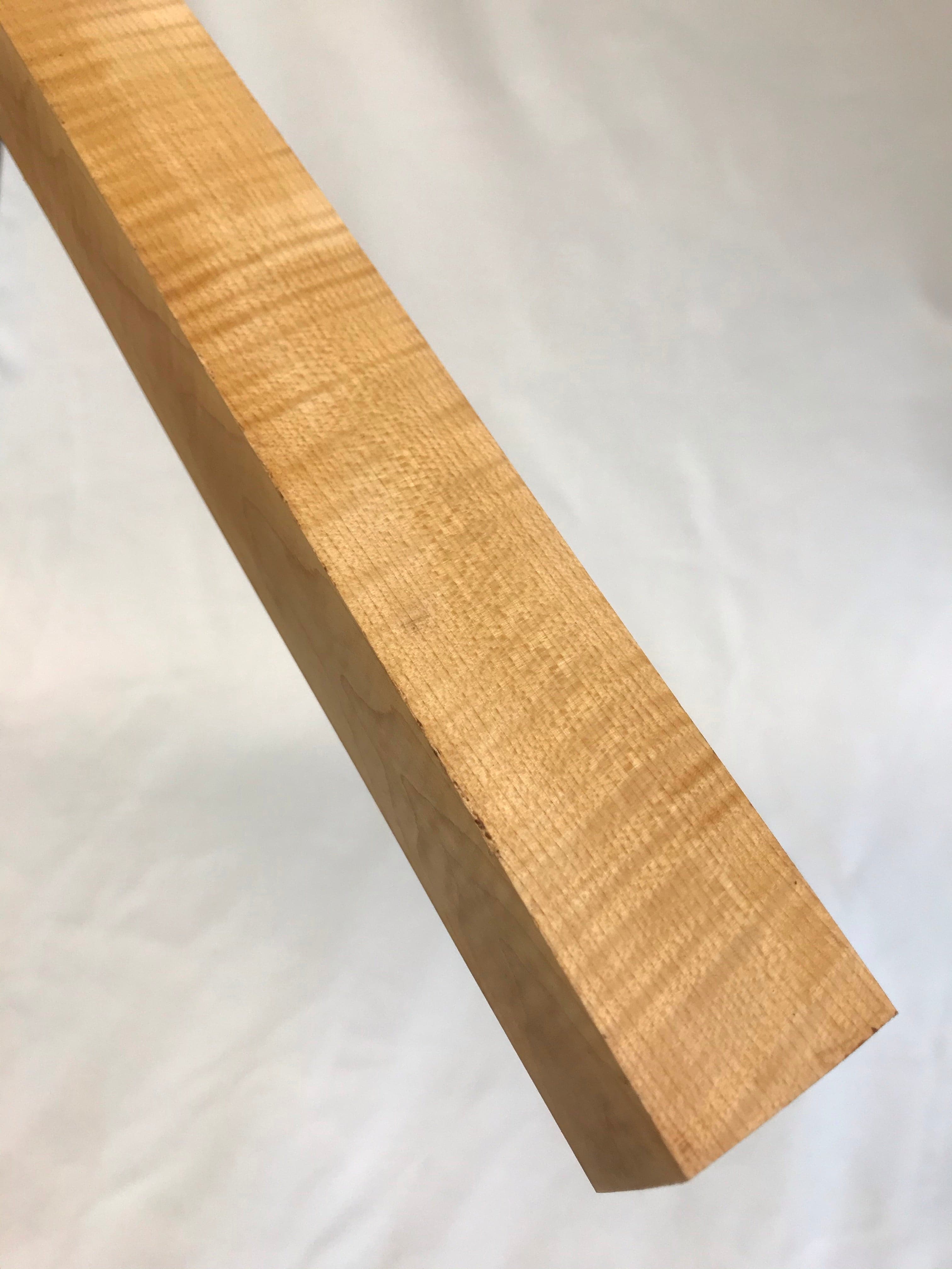 Flammig lönn 45 cm skaftämne