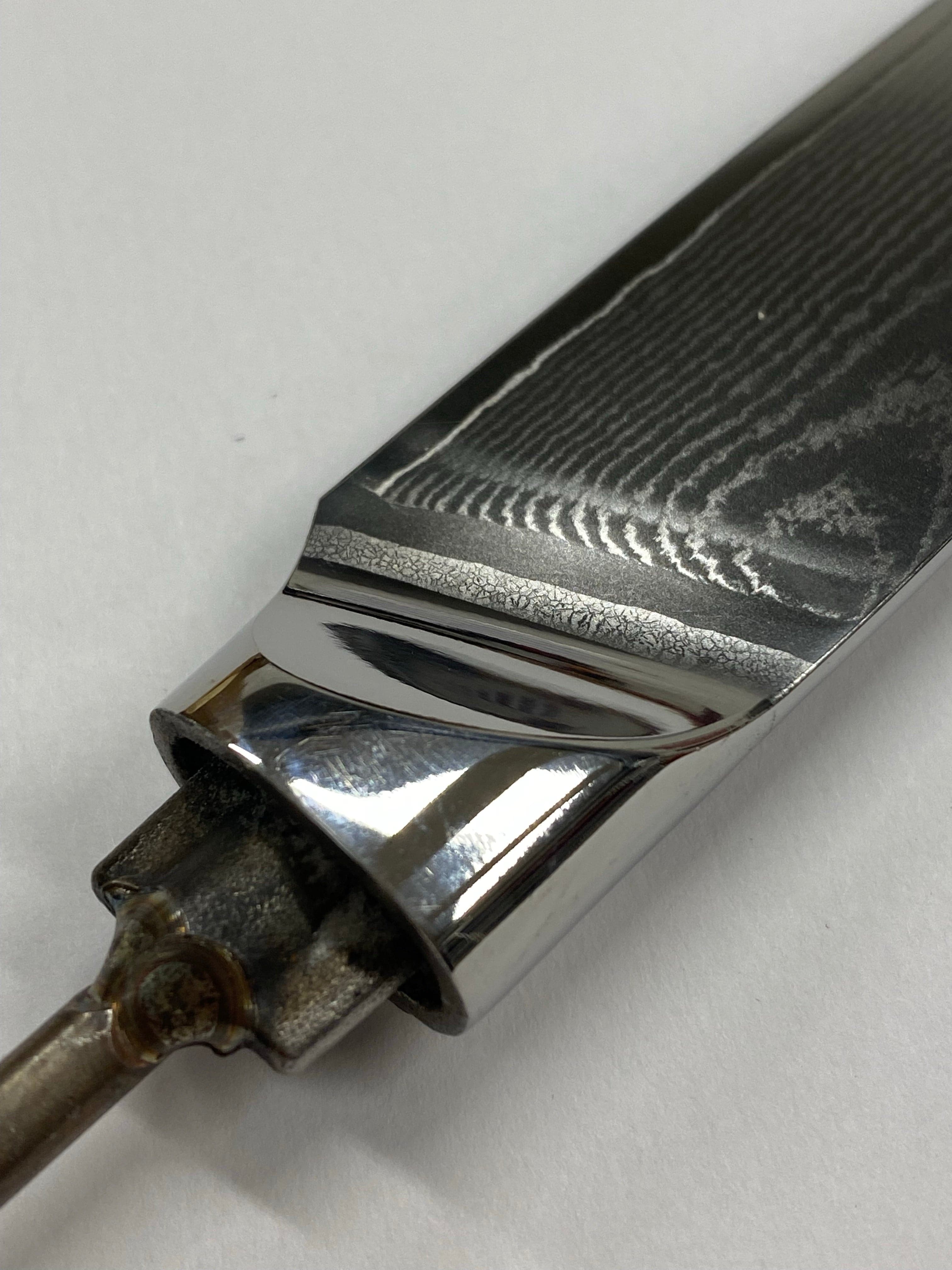 Steakknivblad 5" (140 mm) - VG10 Damask kockkniv