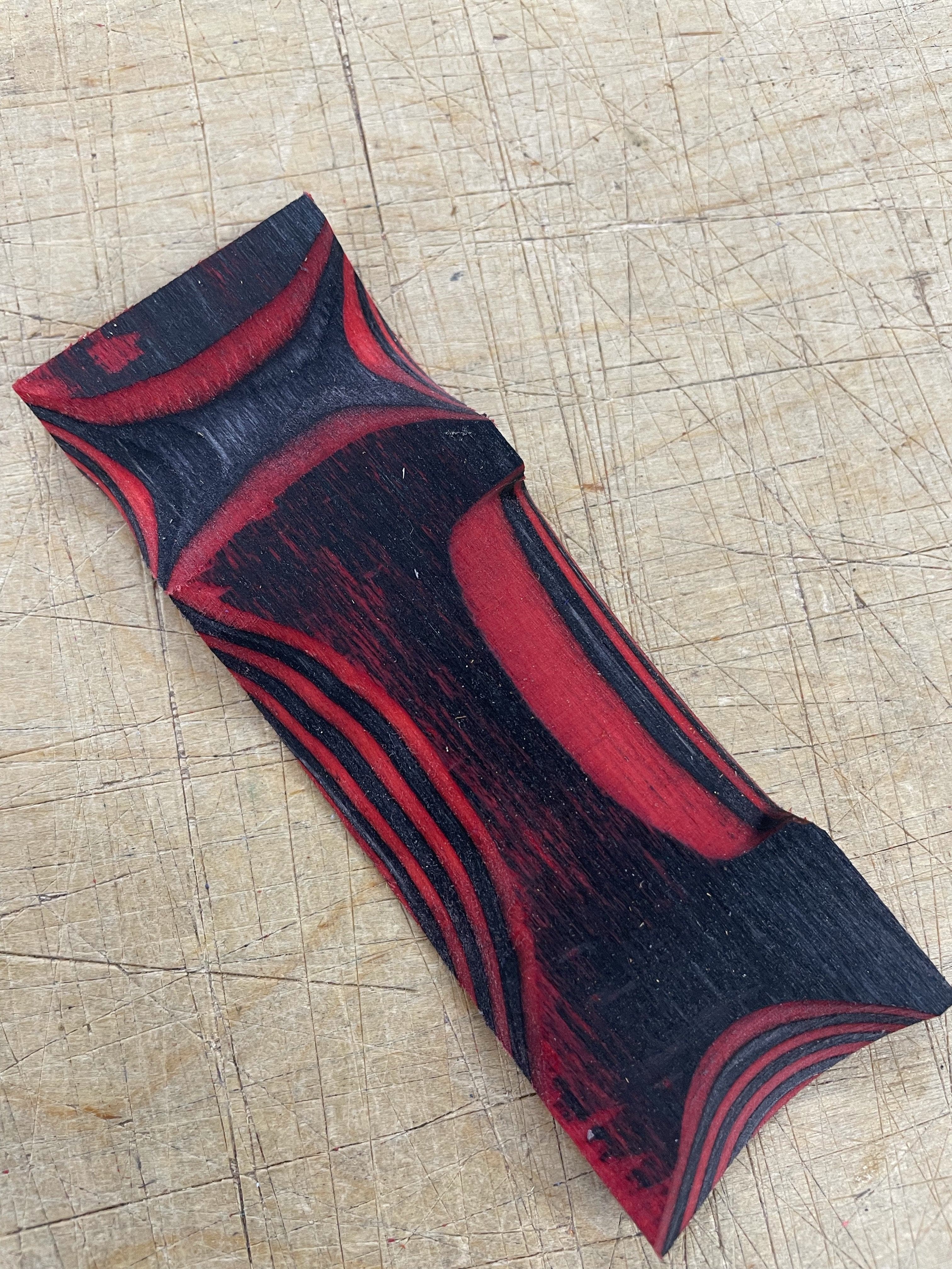 Lawood Plate - Laminated and colored shank blank
