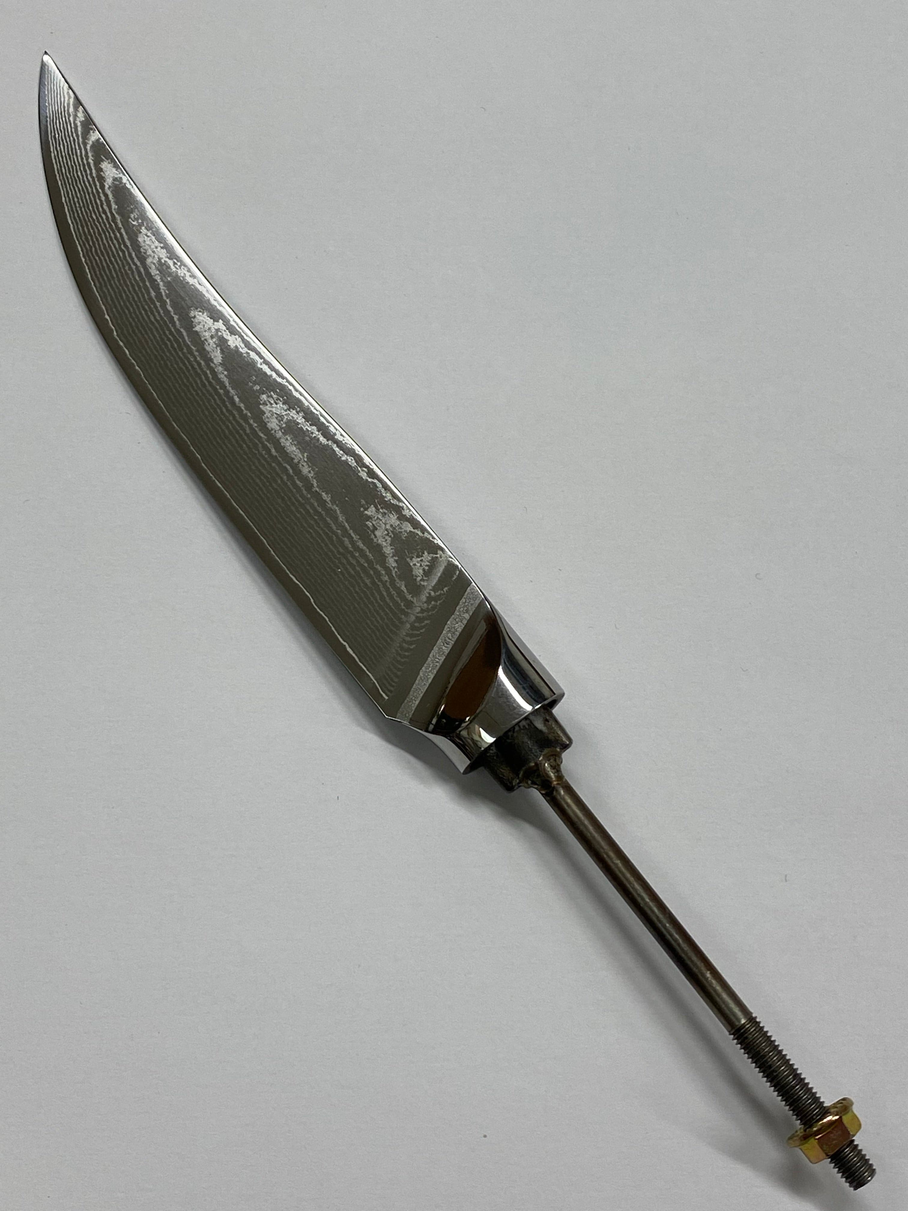 Steakknivblad 5" (140 mm) - VG10 Damask kockkniv