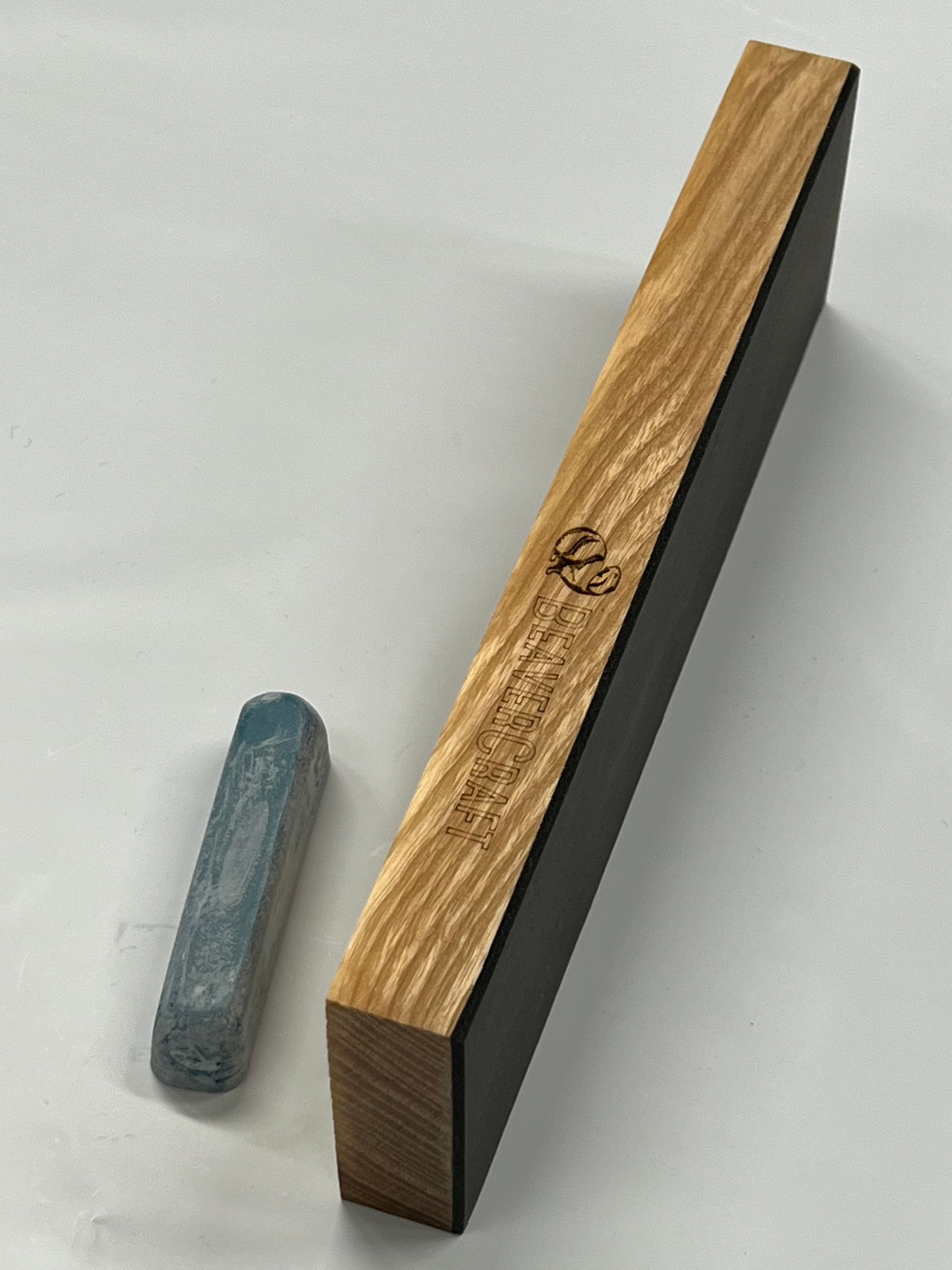 Leather strap 225 x 65mm with grinding paste LS4CP1 