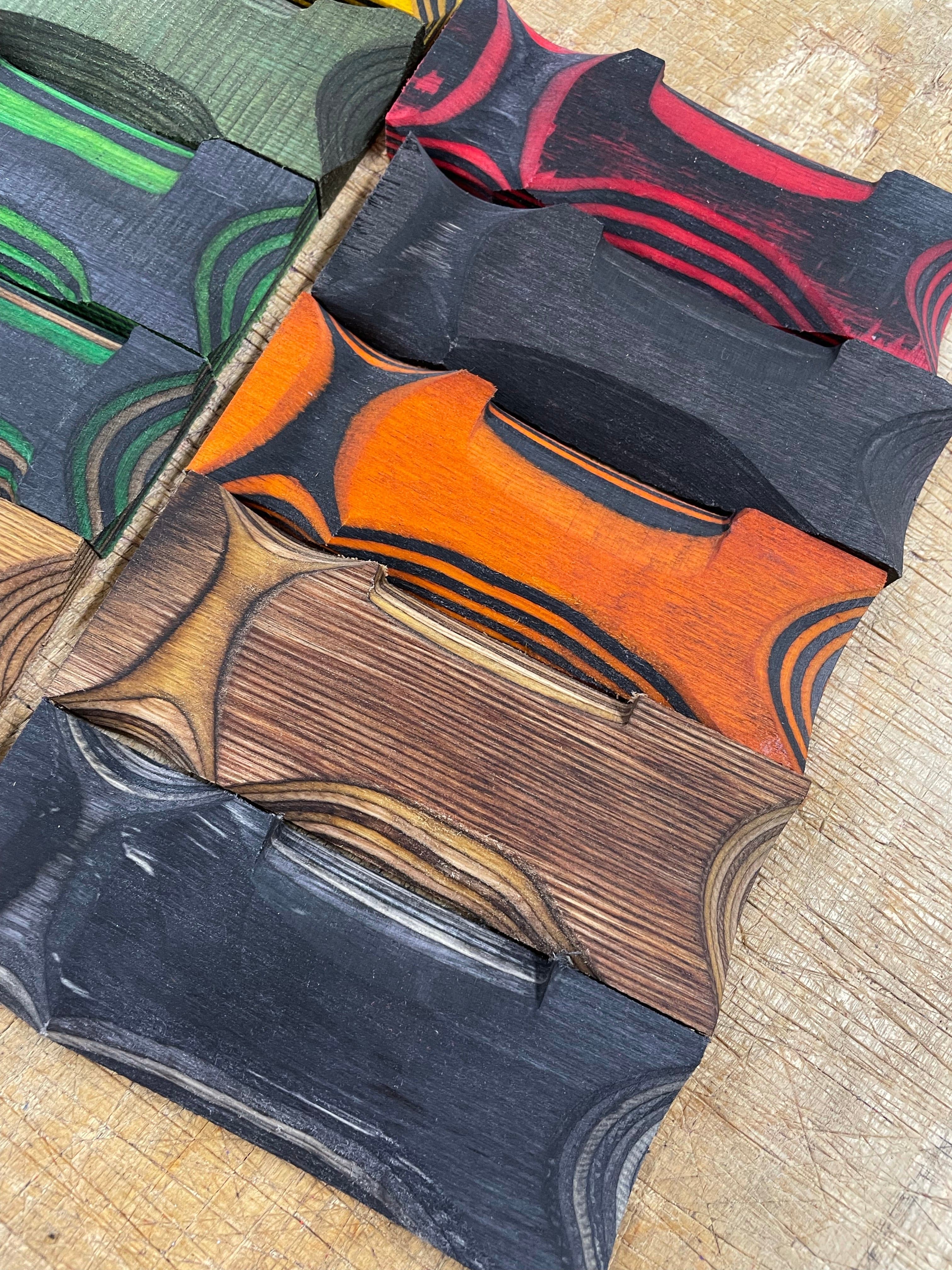 Lawood Blokk - Laminated and colored shaft blank